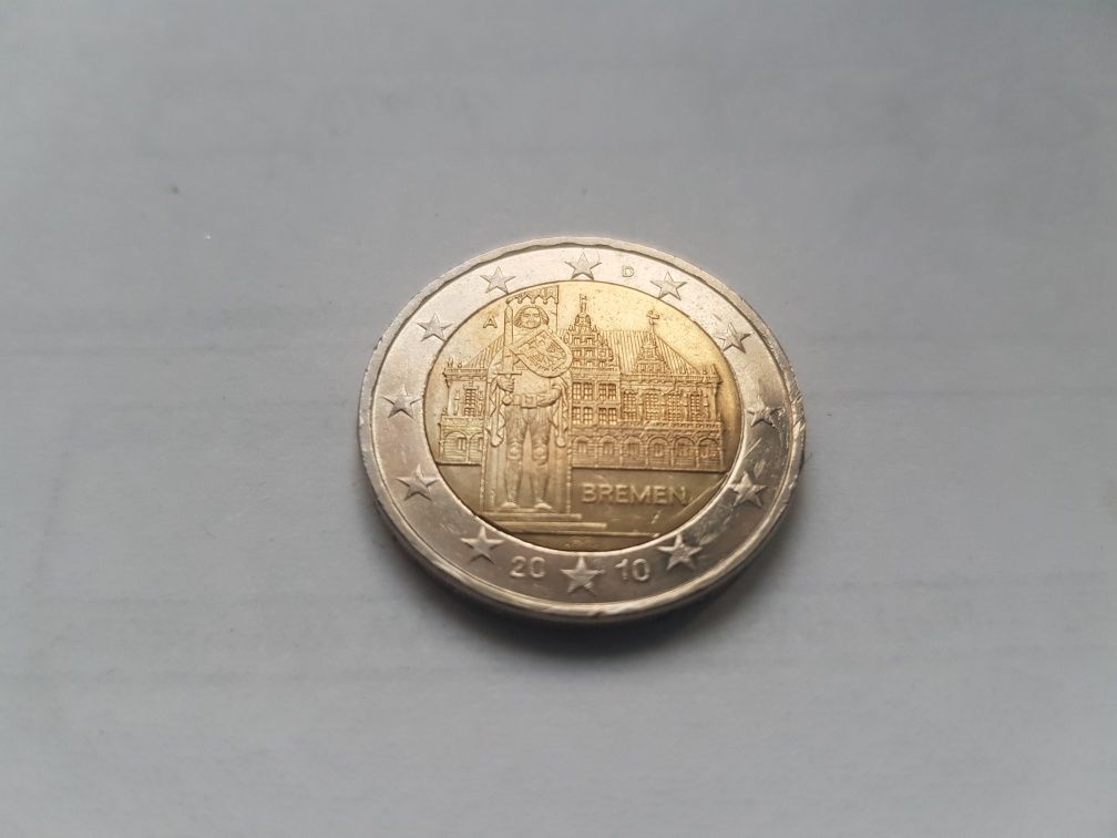 2 Euro Bremen. 2010r.