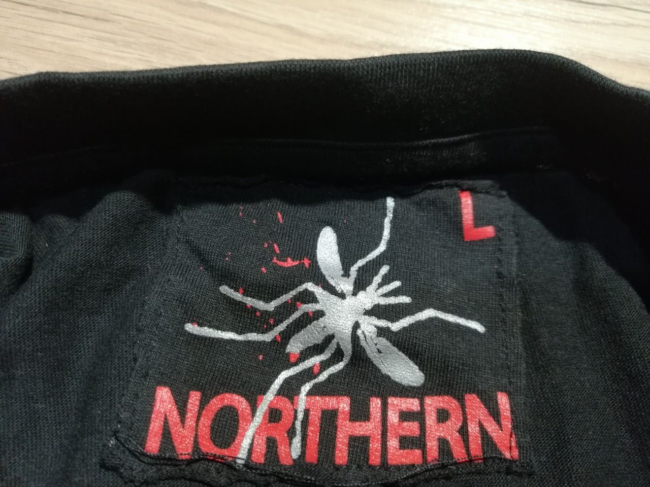 Northern Mosquito Warriors t-shirt bawełniany vintage w rozmiarze L