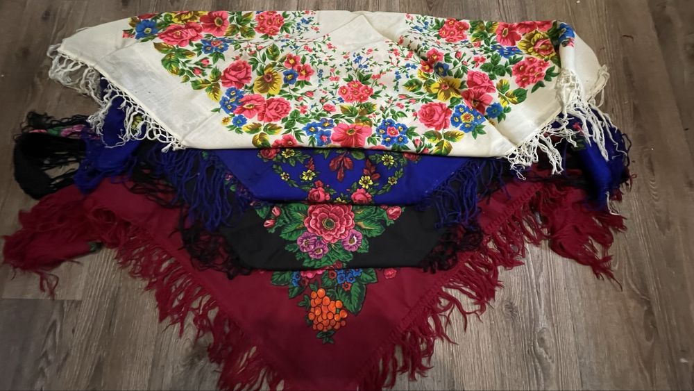 Платки хустки українські бавовняні