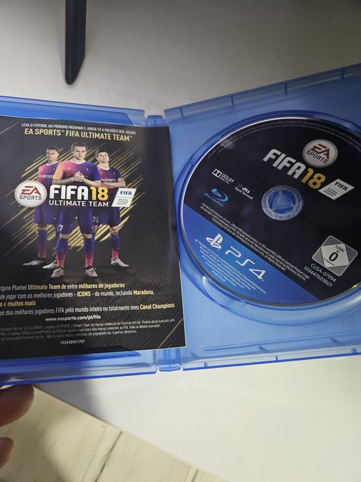 Vendo jogo ps4 Fifa 2018