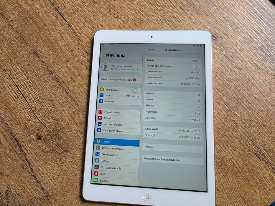 Ipad AIR MD788NF/A