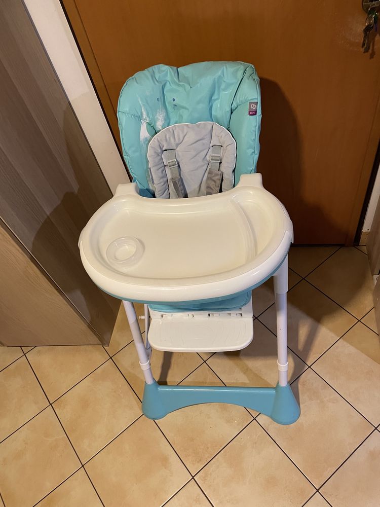Krzesełko do karmienia baby design pepe regulacja wysokości