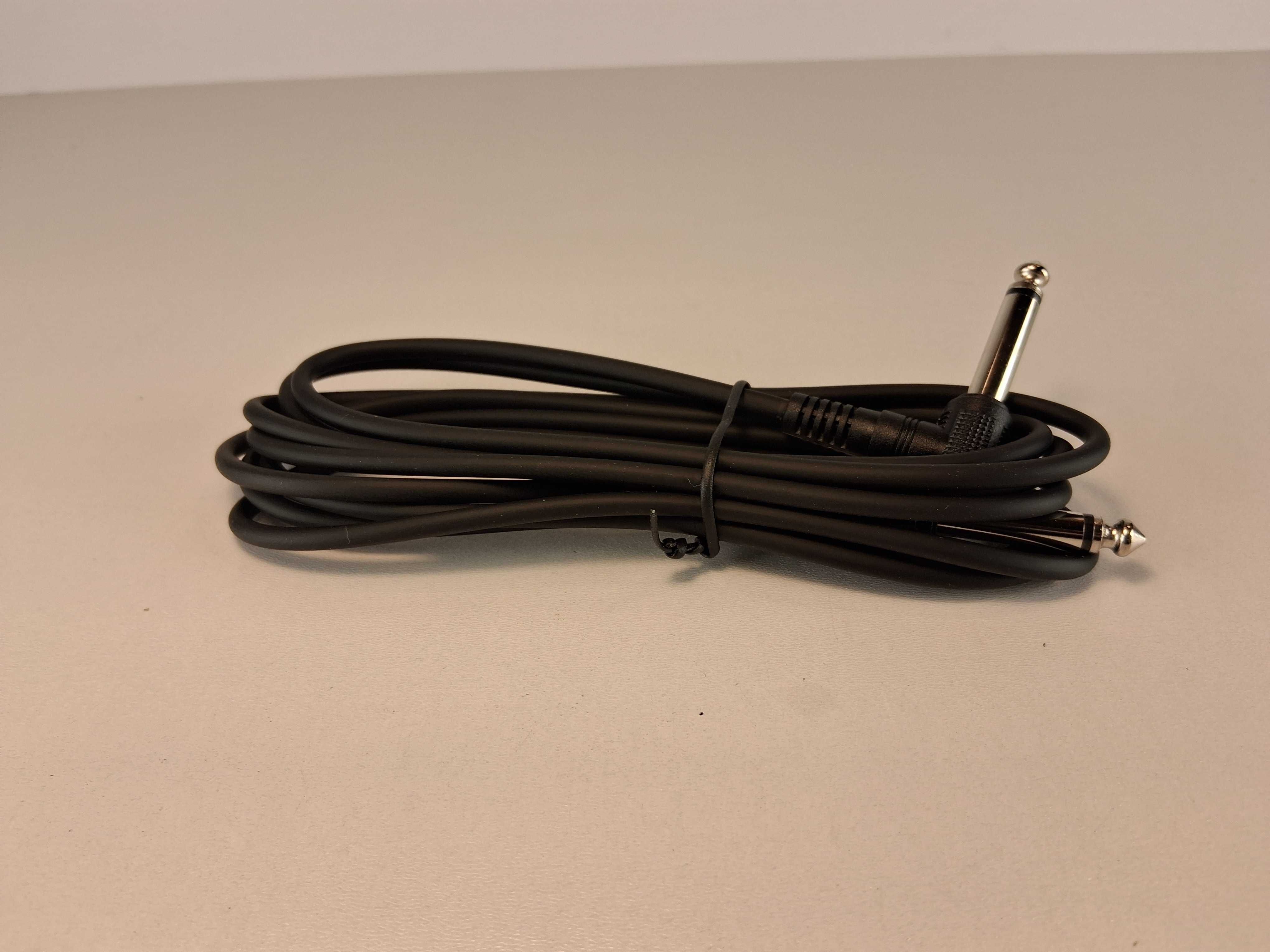 N033 Kabel Jack 6.3mm Mono 3 Metry Przewód Audio Instrumentalny