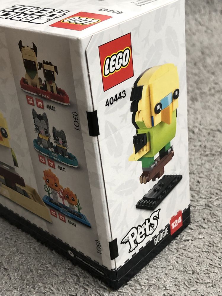 LEGO 40443 Brickheadz Papużka Nowe