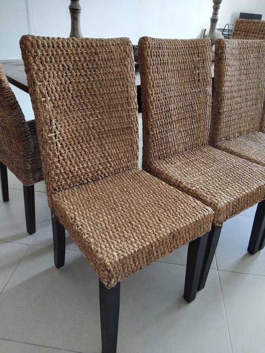 4 Cadeiras casca de banana