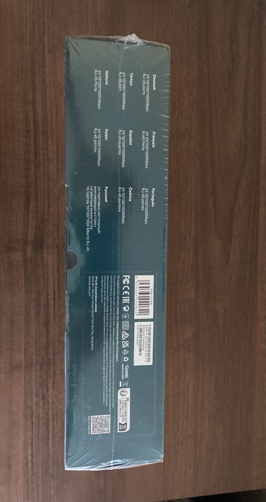Комутатор, світч 24 port gigabit tp-link