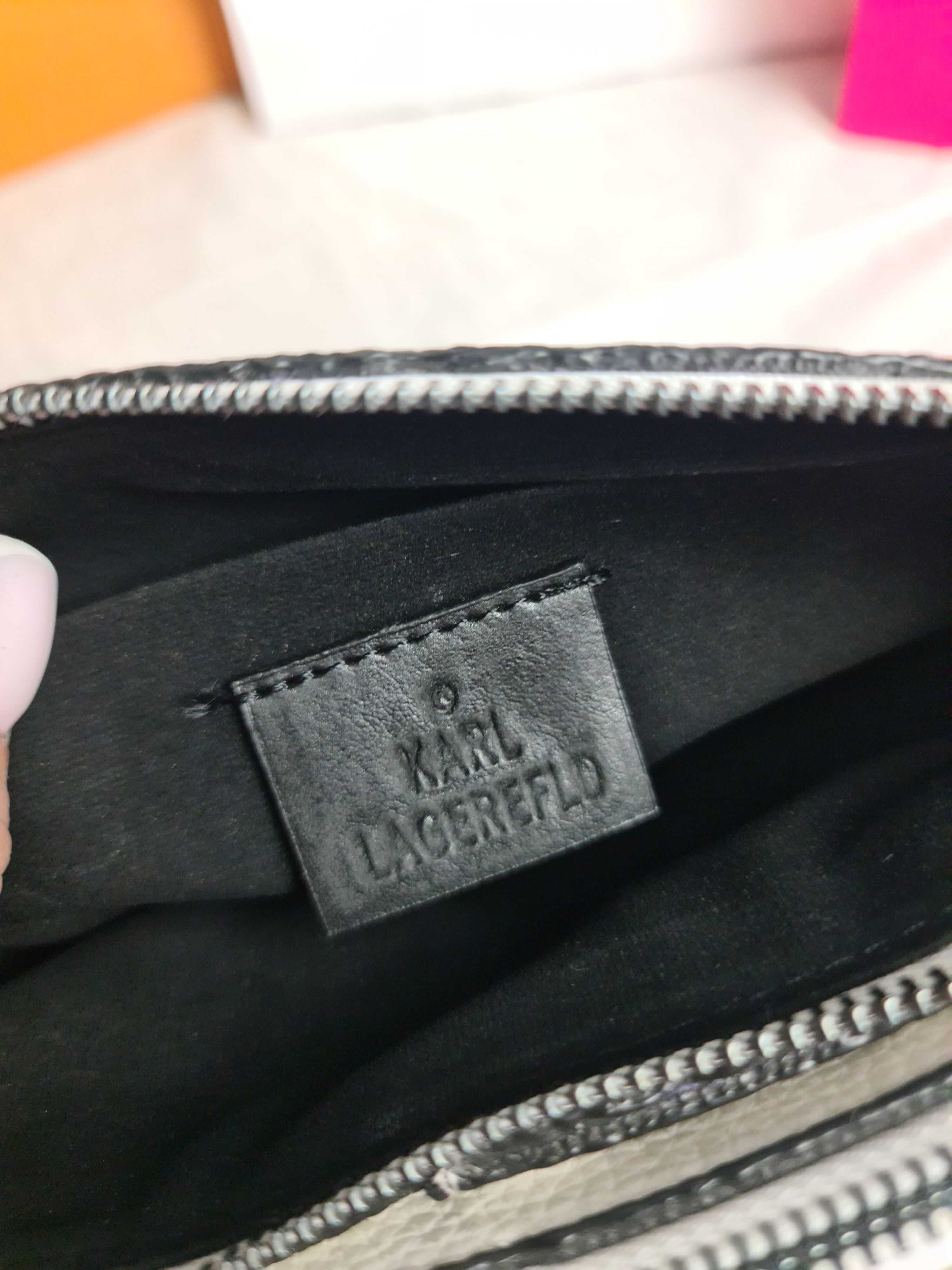 Torebka Karl Lagerfeld trzy 3w1 torba damska  Premium
