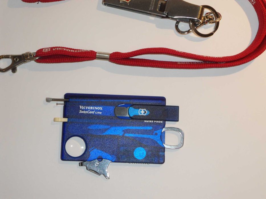 SwissCard- victorinox -Karta,klips,smycz