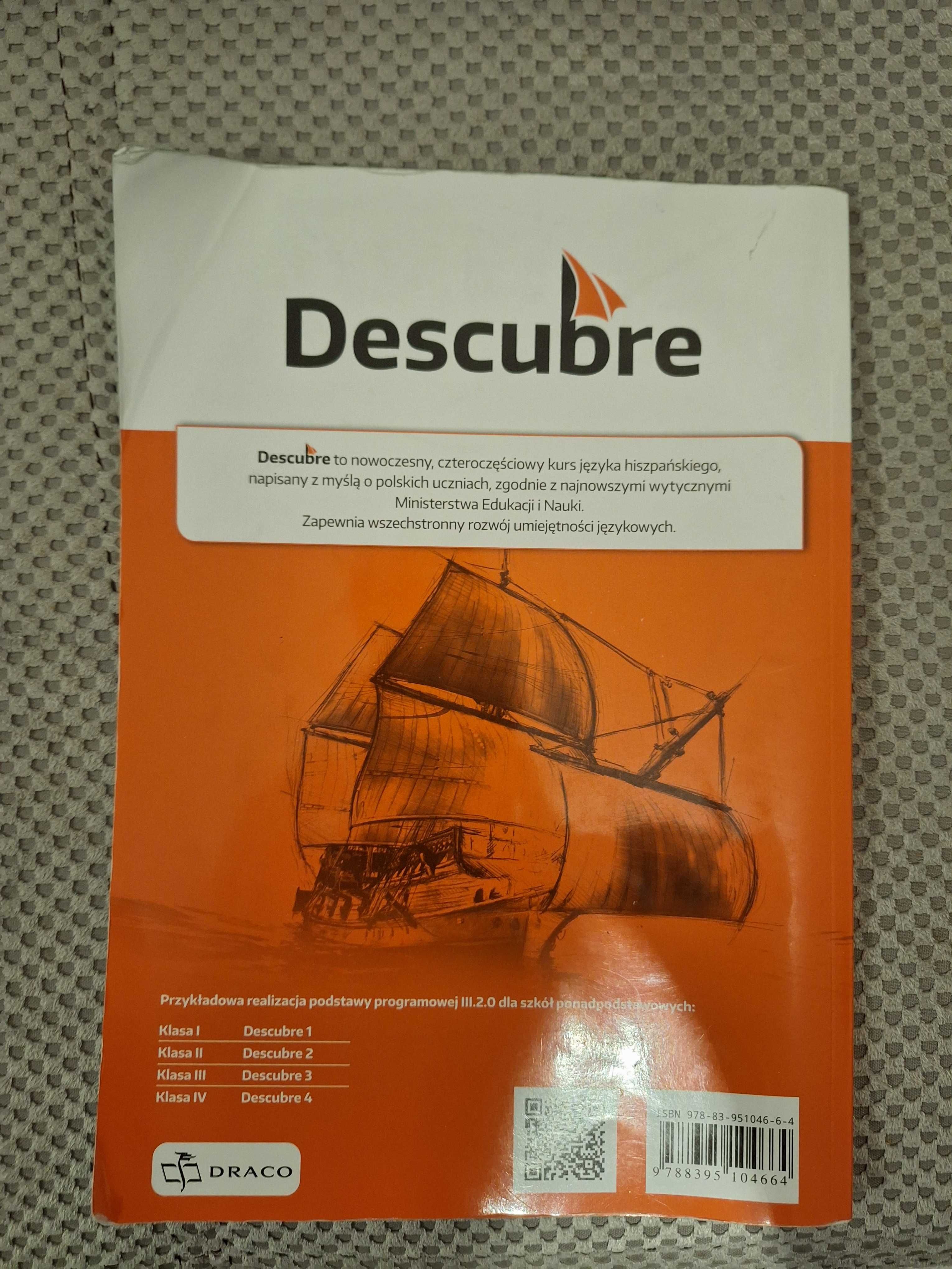 Descubre 1 Podręcznik liceum i technikum hiszpański