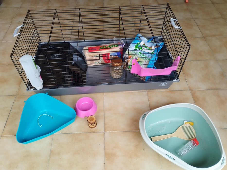 Gaiola 90X45 Para Roedores