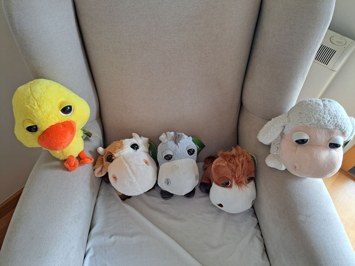 Peluches Lidl Novos (animais da quinta)