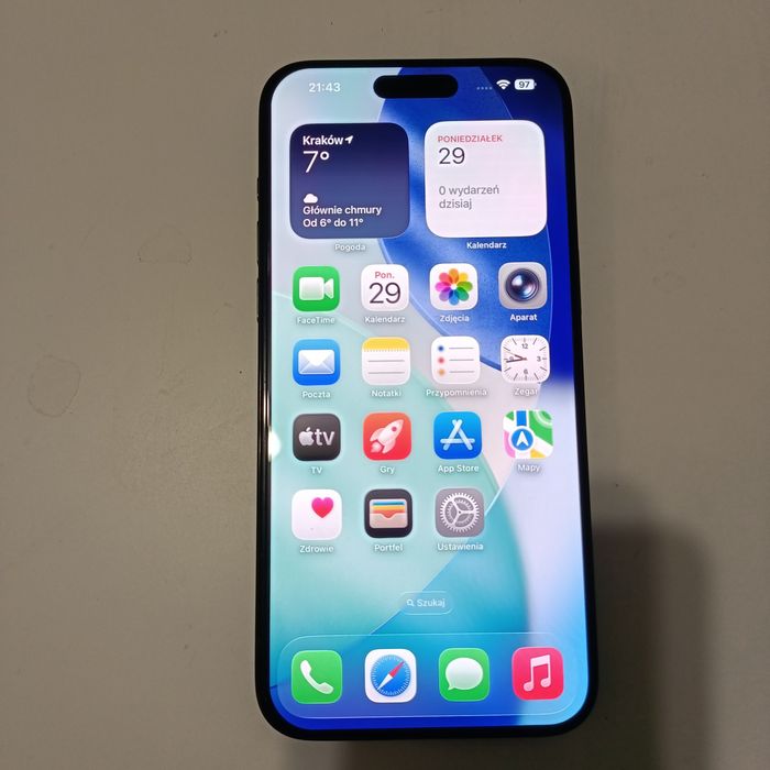 Apple iPhone 15 PRO MAX 100% bateria