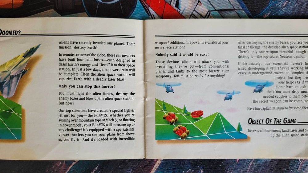 Instrukcja do gry Captain Skyhawk (Nintendo NES)