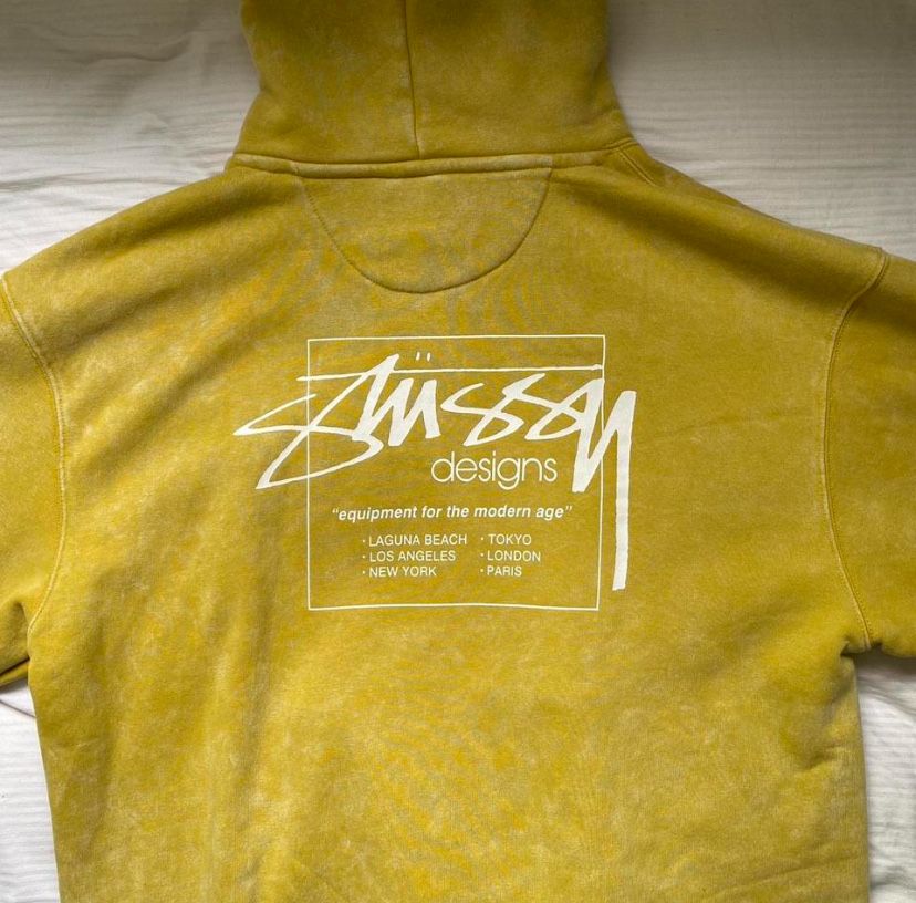 Stussy hoodie/camisola dyed designs FW22
