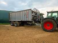 Fliegl ASW 268 271 253 GIGANT VEENHUIS 2040 STRAUTMANN CLAAS  Sprowadzone Przyczepy FLIEGL ASW 268, 253, 271 GIGANT IDEALNY STAN