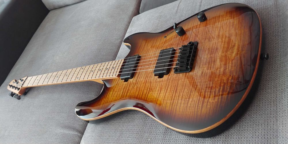 Gitara elektryczna Sterling By Music Man Sabre Cobra Burst