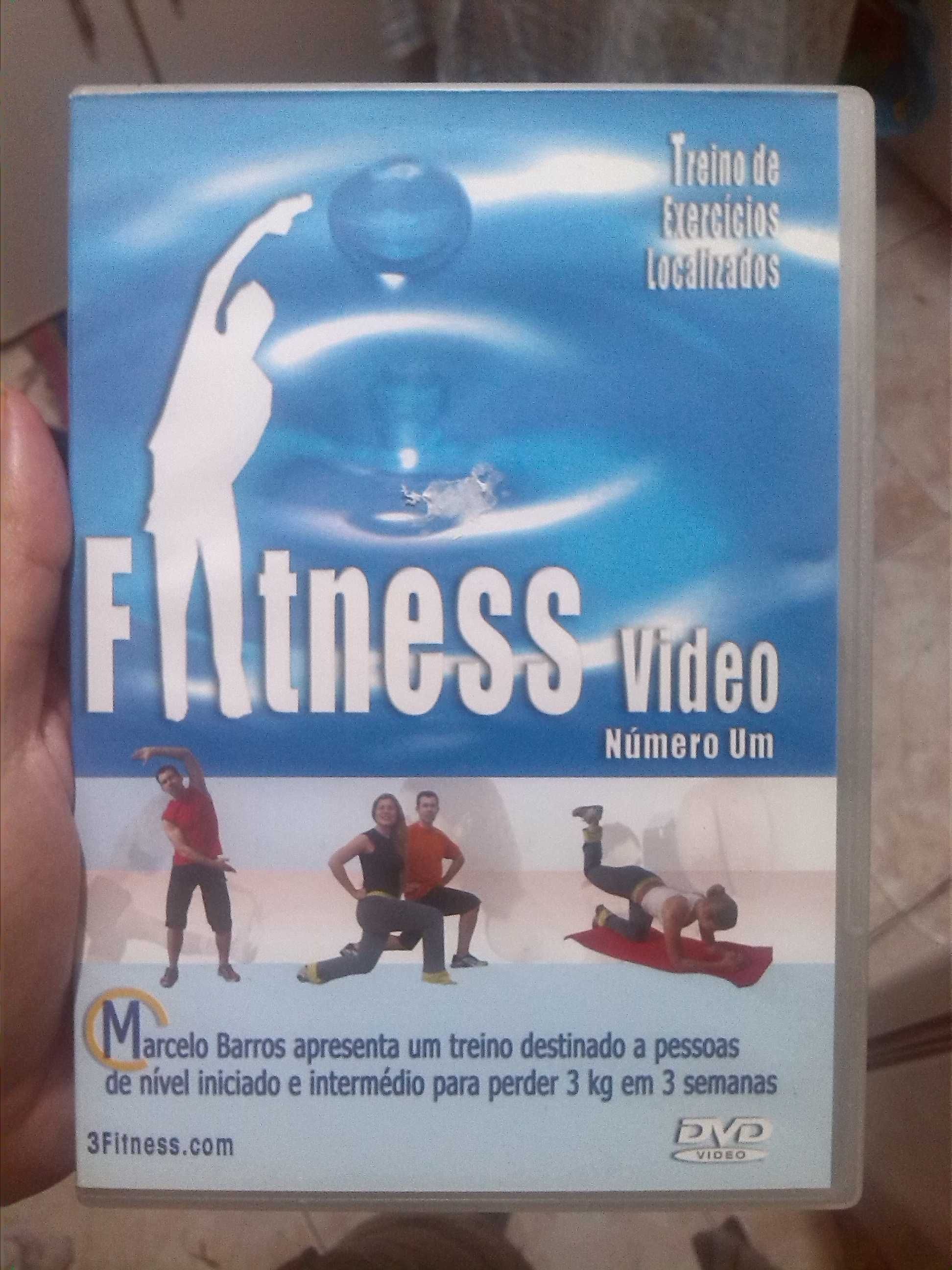 fitness treino e exercícios DVD portes CTT grátis