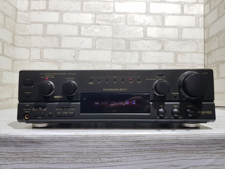 5.1 AV ресивер TECHNICS SA-AX 530, *5x80 Вт, б/у з Німеччини