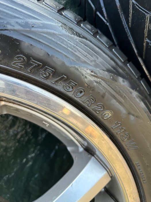koła felgi alumiowe mitsubishi pajero iv yokohama 275/50/r20