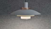 Lampa Sufitowa Top Lamper Dania lata 80.
