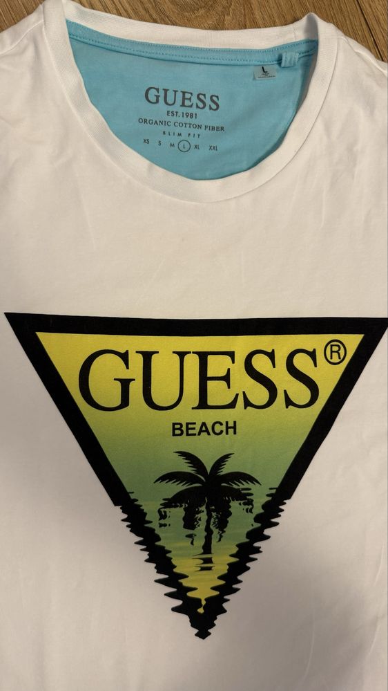 Męski t-shirt Guess L