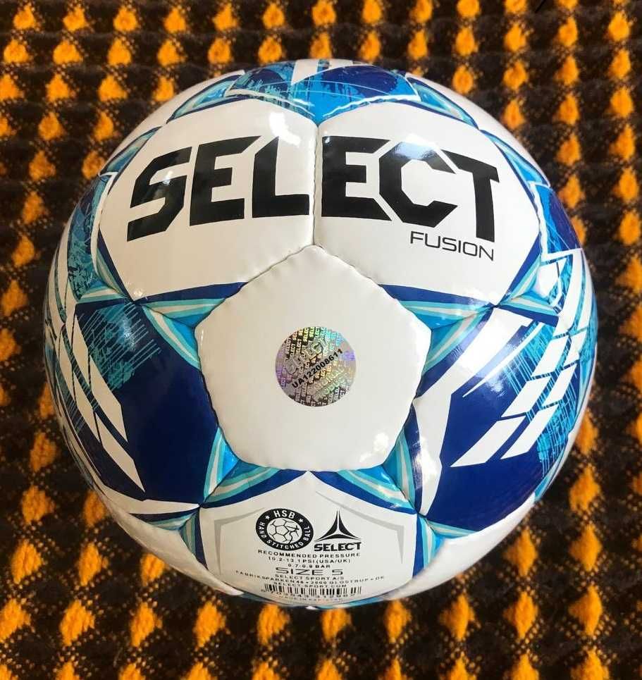 Мяч футбольный Select FUSION (Дания) - 3, 4 и 5 размер (оригинал)