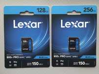 Карта памʼяті Lexar 128GB, 256GB; Карта памяти Lexar 128GB, 256GB