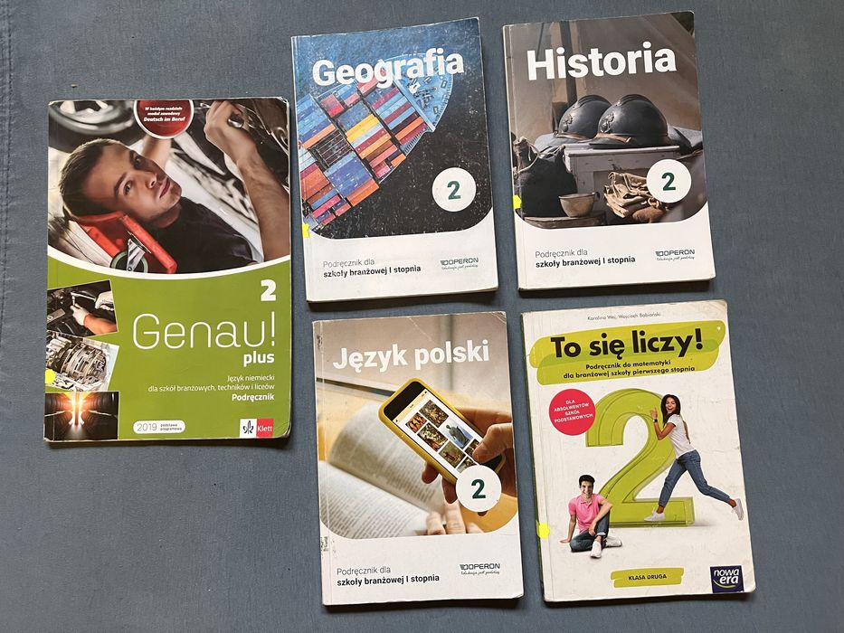 Podreczniki do kl 2 szkola branżowa wielozawodow