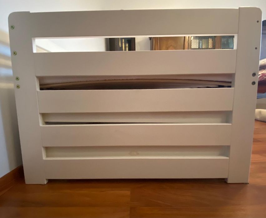 Łóżko drewniane rozkładane młodzieżowe