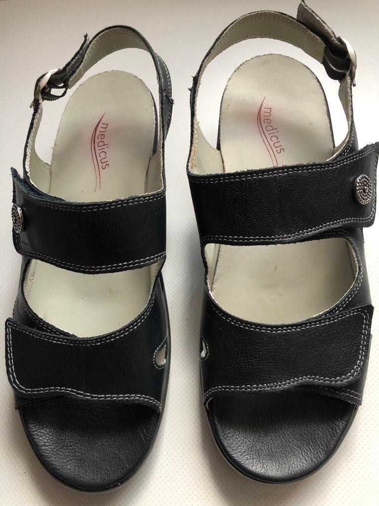 Skórzane buty damskie rozmiar 40