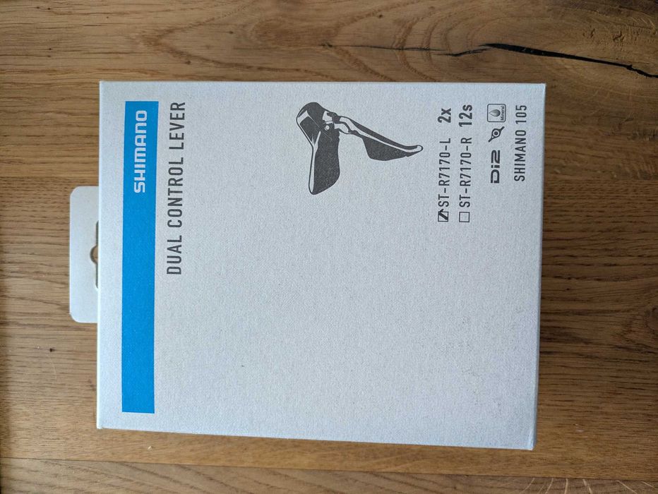 Klamkomanetka Shimano 105 Di2 lewa ST-R7170-L 2x nowa