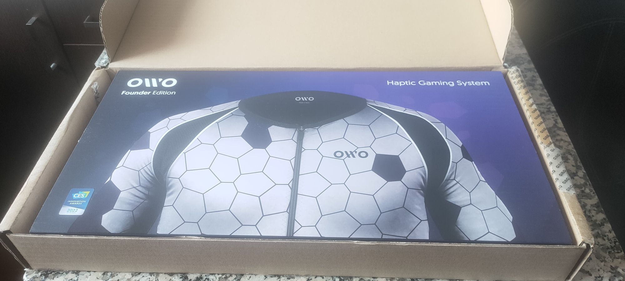 Roupa haptica para jogos