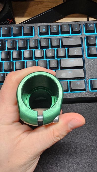 Zacisk Apex Lite SCS Green do hulajnogi