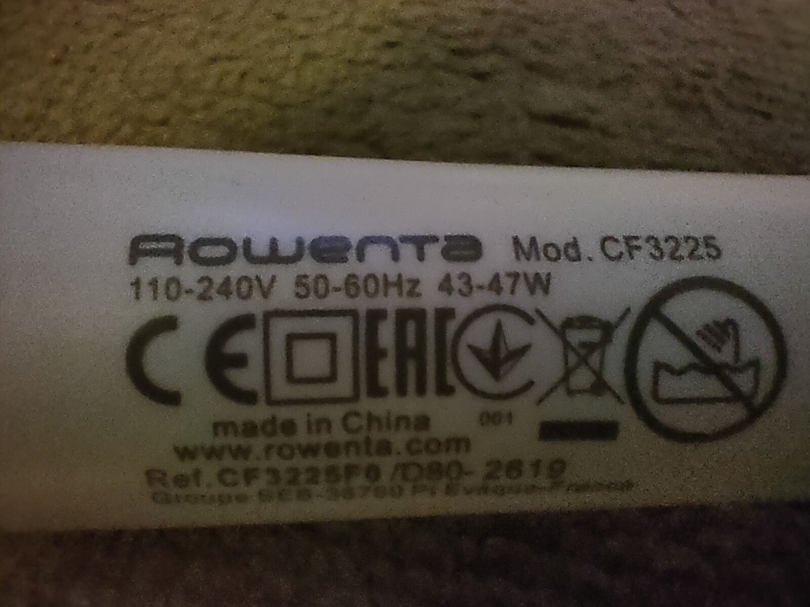 Lokówka Rowenta CF 3226, stan jak nowy bez z opakowania.