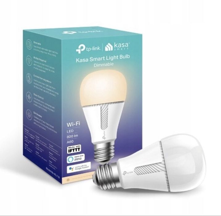 Tp-limk kl110 żarówka led e27 smart wifi 10w 800lm