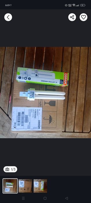 Żarówki Osram  dulux