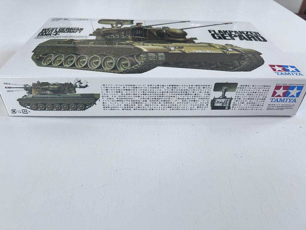 Czołg Flakpanzer Gepard model Tamiya 35099