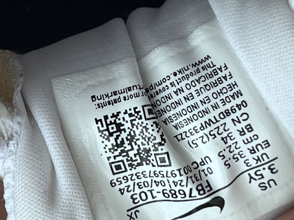 Кросівки 34 розмір Nike оригінал