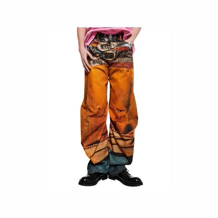 Джинси Acne Studios Loose Fit Jeans Rust Orange