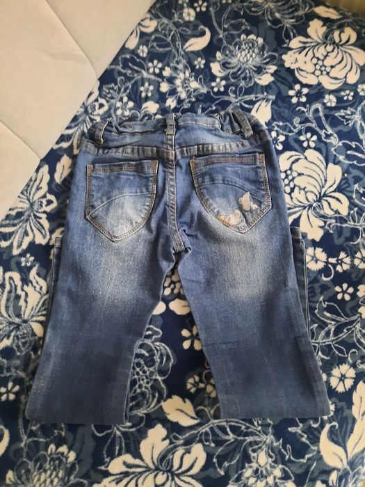 Spodnie jeans dziewczęce