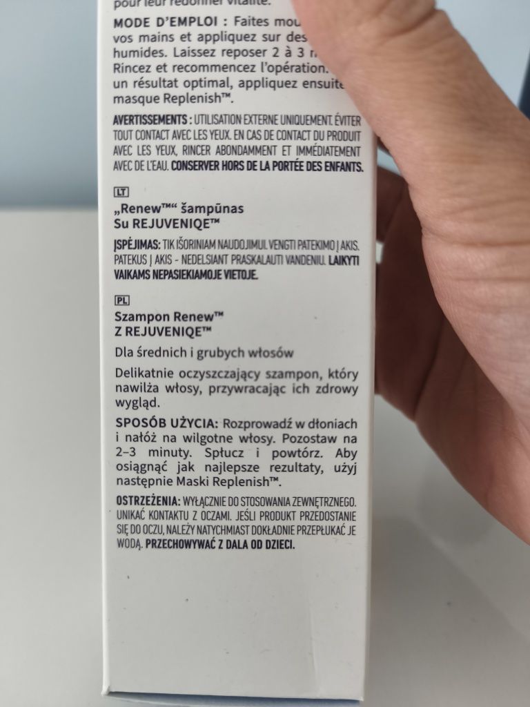 Nowy szampon do włosów Monat Renew 237 ml with Rejuveniqe