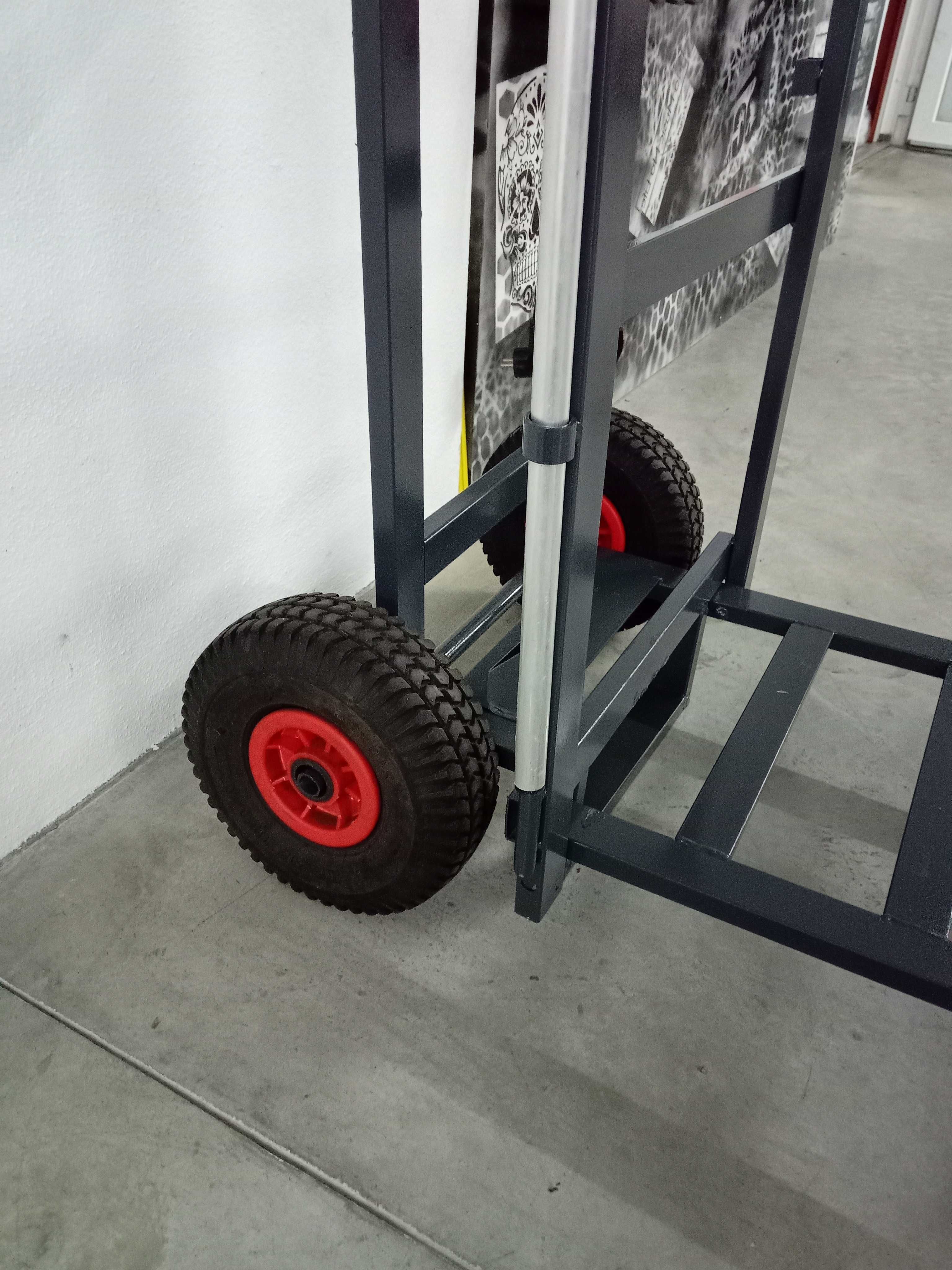 Carro em inox transporte material pesca