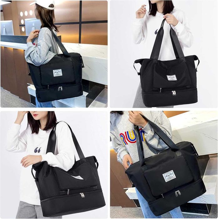 VENUSDALI składana torba podróżna, bagaż podręczny, na siłownie