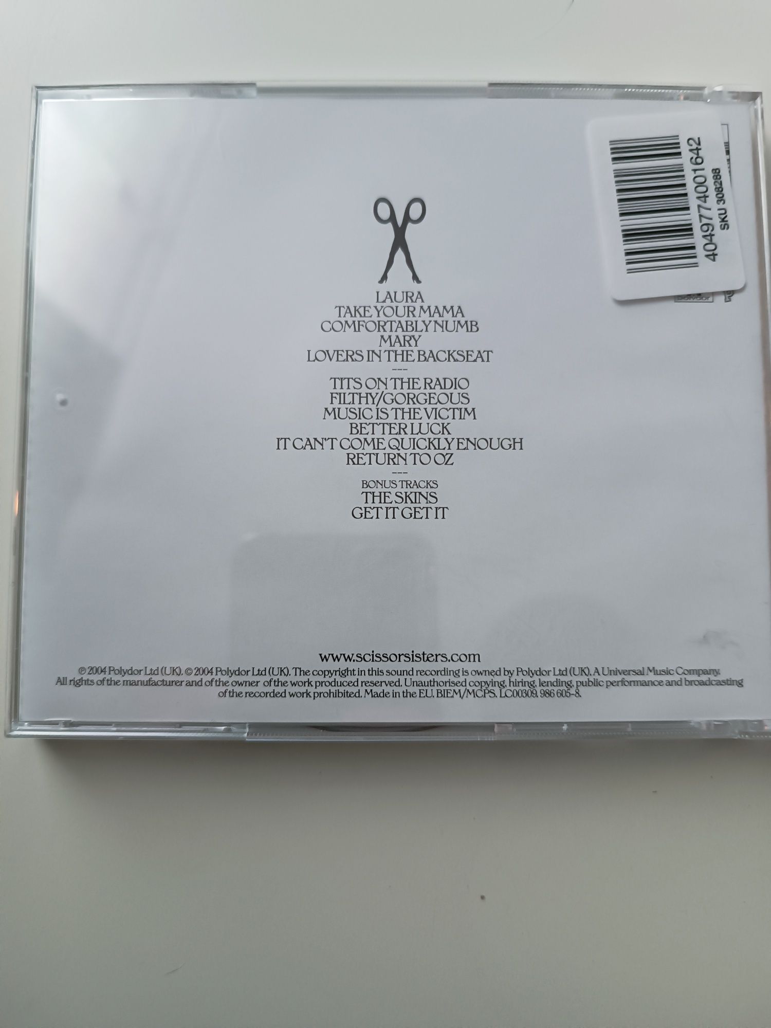 Scissor Sisters CD