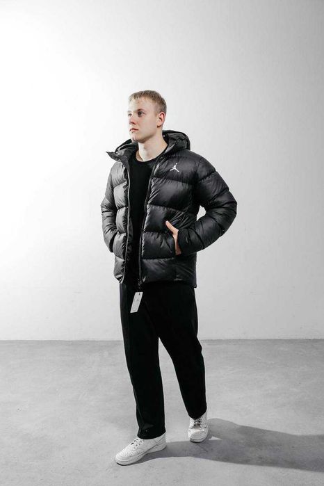 Преміум куртка Jordan Puffer | Storm-FIT | Primaloft | чорна | XS–XL