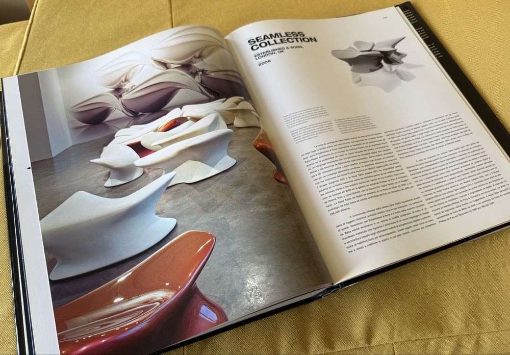 Grande e raro livro Arquitetura Zaha Hadid
