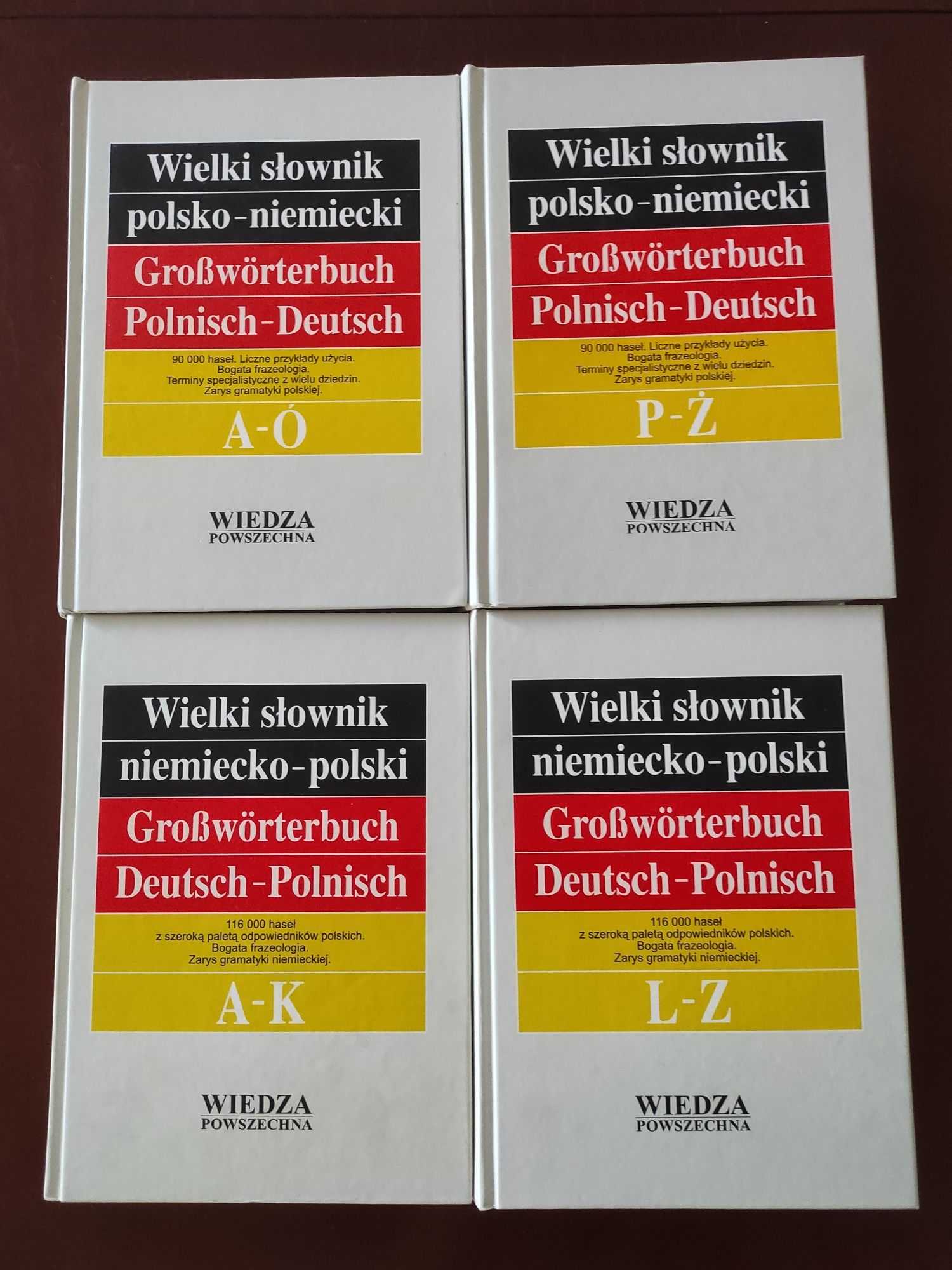 Wielki Słownik polsko - niemiecki i niemiecko - polski