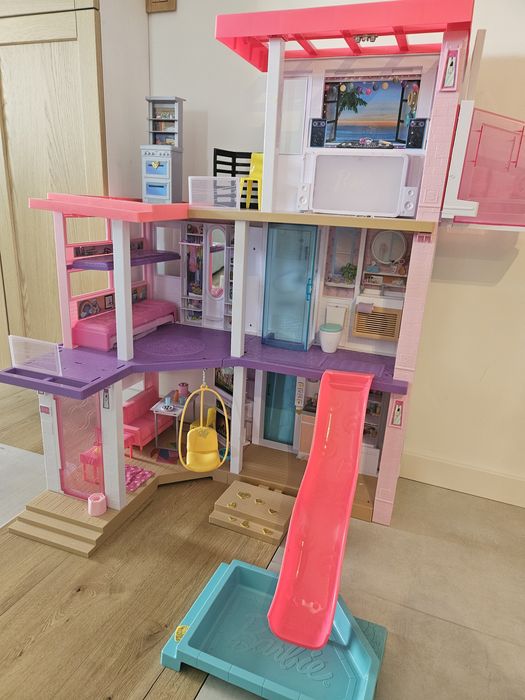 Duży domek dreamhouse deluxe dla lalek barbie