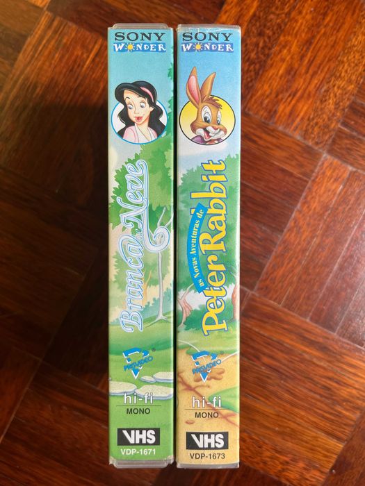 VHS Contos encantados (1994, Sony Wonder) DUB PT-PT