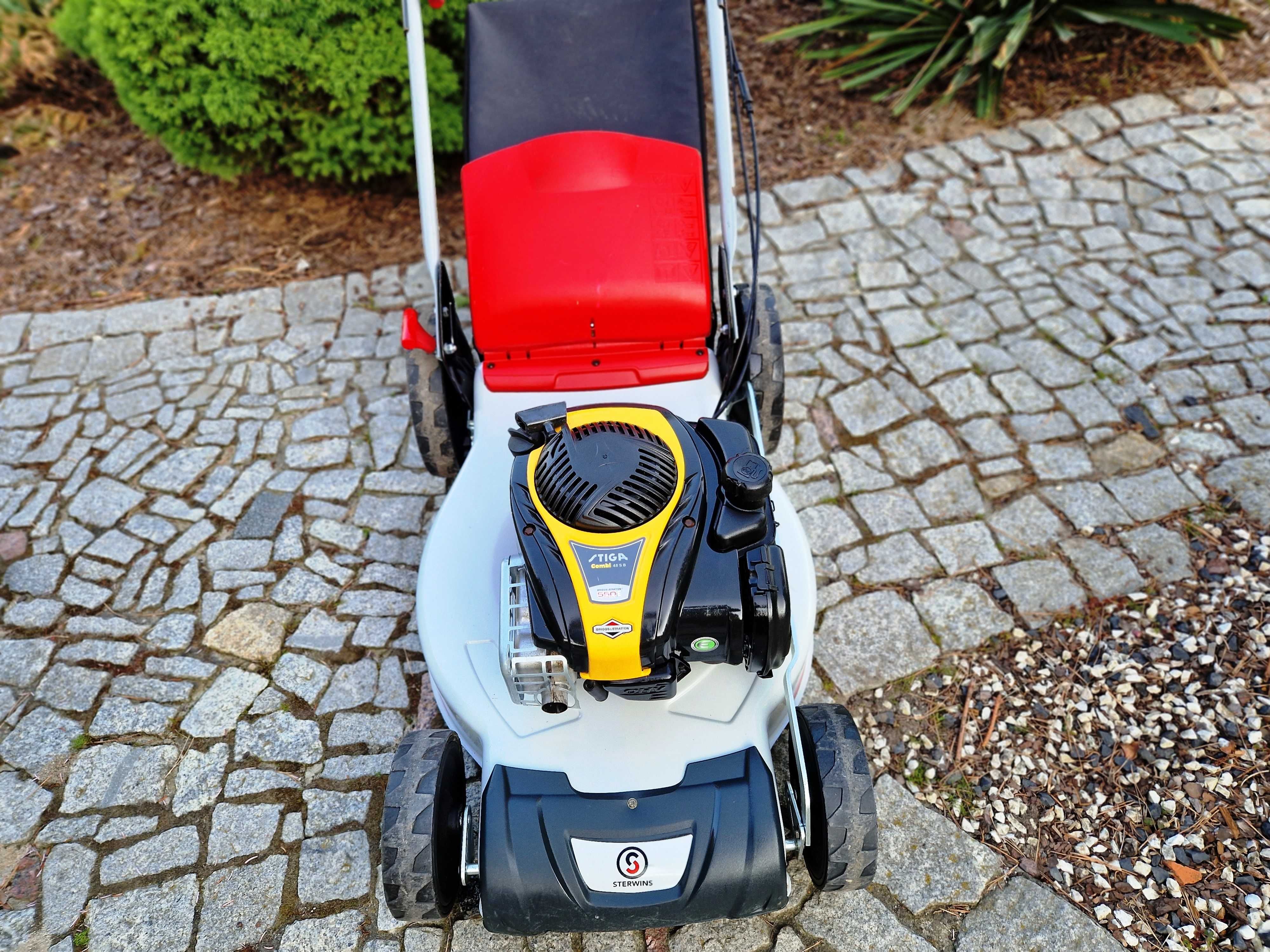 kosiarka spalinowa STERKINS B&S 4KM napęd 51 cm - po Serwisie!